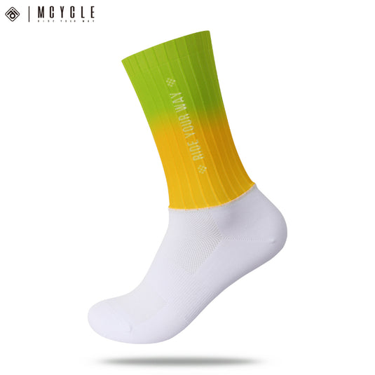 Mcycle Multiple Colors Patchwork Aero Cycling Socks MP048