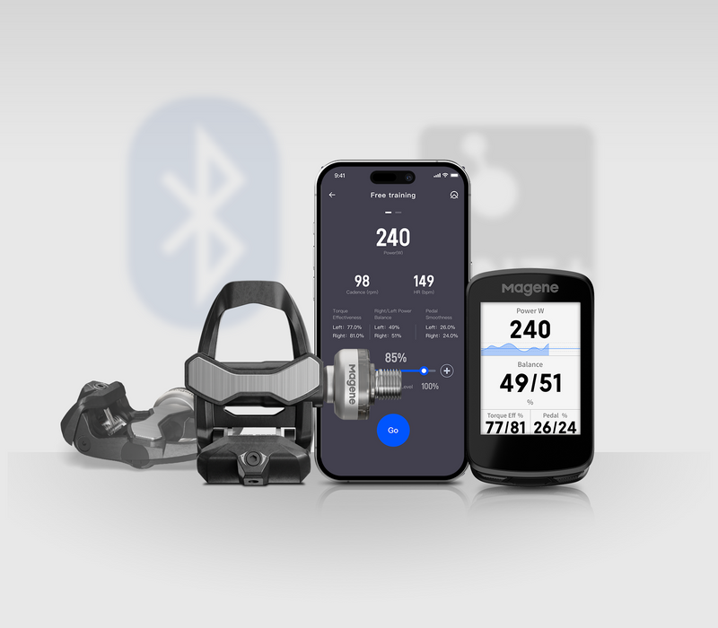 Load image into Gallery viewer, Magene P715 Pedal-based Power Meter
