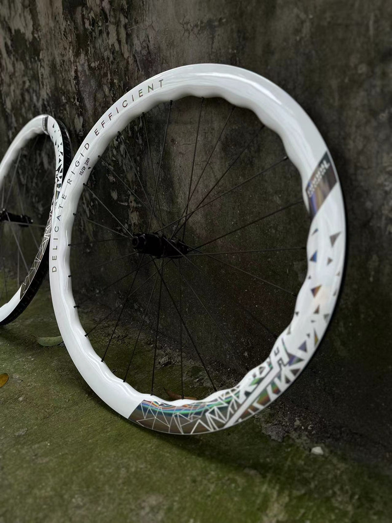 Load image into Gallery viewer, Huduo undulating Carbon Road Bike Wheels
