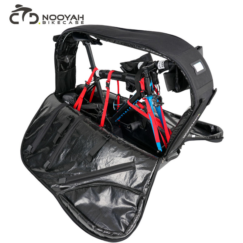 Load image into Gallery viewer, NOOYAH BK015 Bike Travel Case No Remove Handlebar Bicycle Soft Bag
