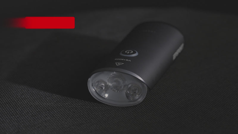 Load and play video in Gallery viewer, iGPSPORT VS1800S Smart Bicycle Head Light Front Bike Light
