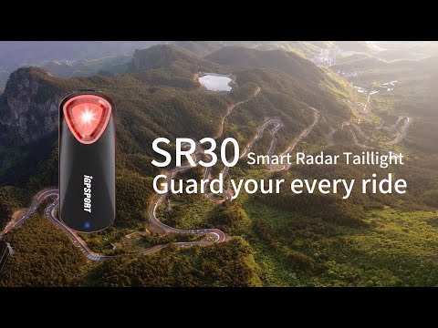 Load and play video in Gallery viewer, iGPSPORT SR30 Smart Radar Taillight
