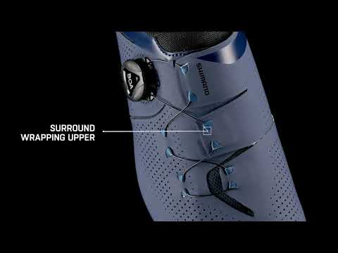 Load and play video in Gallery viewer, Shimano SH-RC302 Road Bike Shoes
