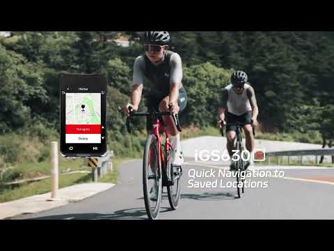 Load and play video in Gallery viewer, iGPSPORT iGS630S Bike Smart Computer
