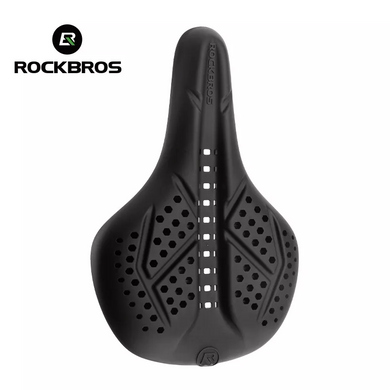 ROCKBROS Silicone Bike Saddle Cover Comfortable Hollow Soft Bicycle Seat Cover