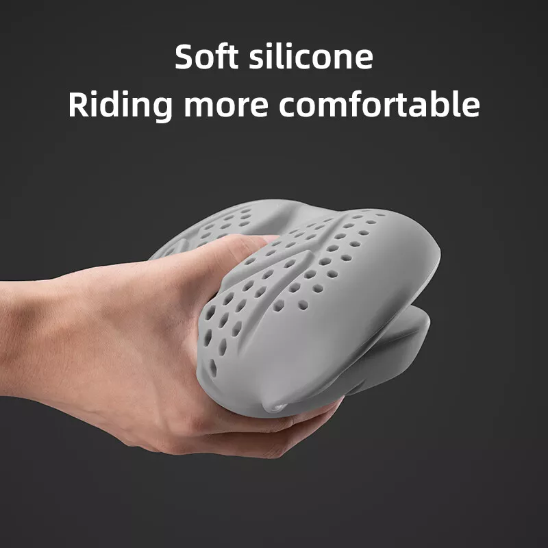 Load image into Gallery viewer, ROCKBROS Silicone Bike Saddle Cover Comfortable Hollow Soft Bicycle Seat Cover
