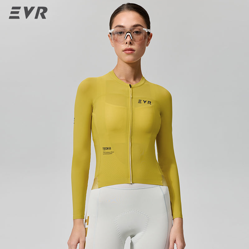 Load image into Gallery viewer, EVR TECH Ⅱ Women's Long Sleeve Cycling Jersey 2626
