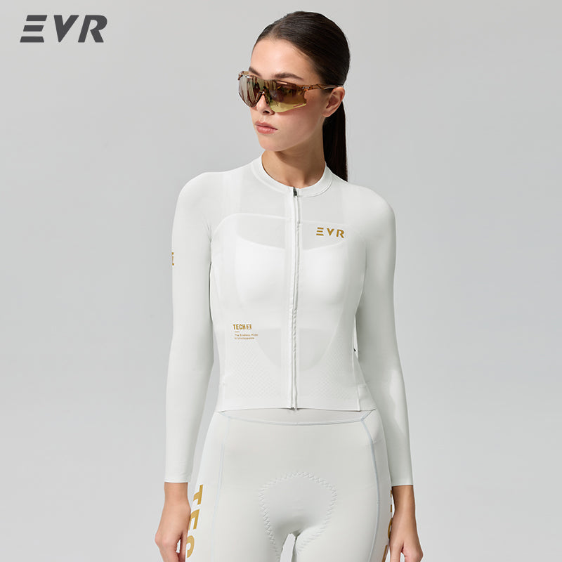 Load image into Gallery viewer, EVR TECH Ⅱ Women's Long Sleeve Cycling Jersey 2626
