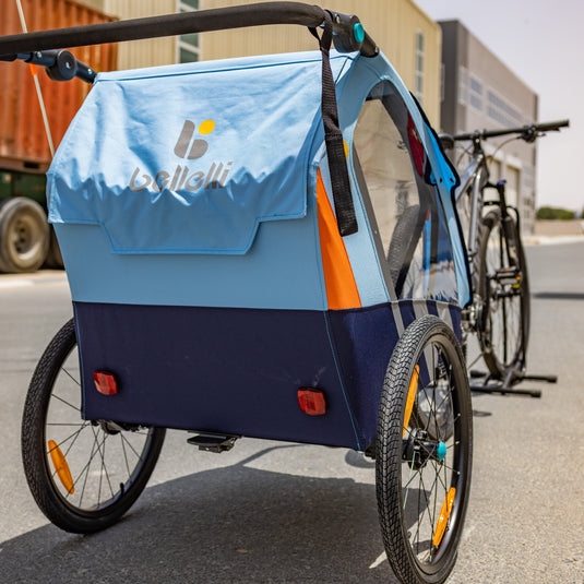 Mini Rimorchio Bici Maxi Trailer eco-trailer 40 Litri - Bellelli in  vendita online