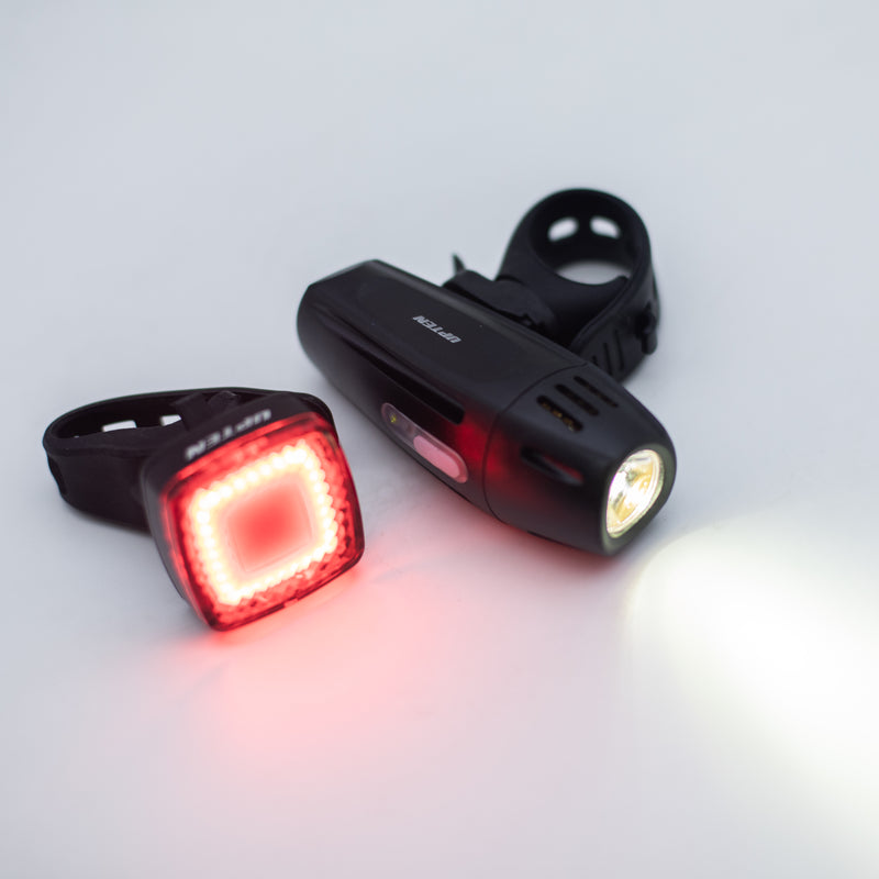 Load image into Gallery viewer, Upten Rechargeable Cycling Lights set Front and Rear Bike Light 091

