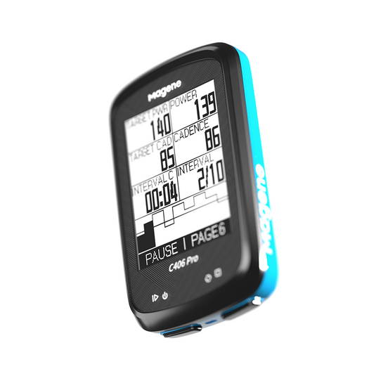 Compteur GPS Magene C406 Pro avec Support Décalé - 110 Fonctions