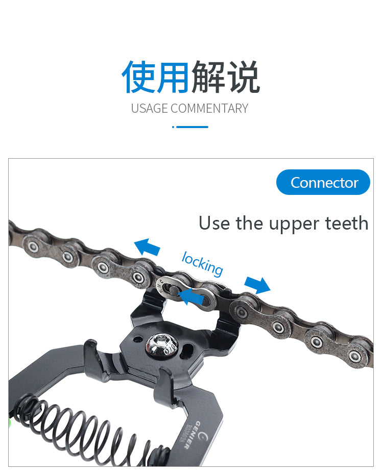 Load image into Gallery viewer, Genier 2in1 Master Chain Link Remover Pliers B336028
