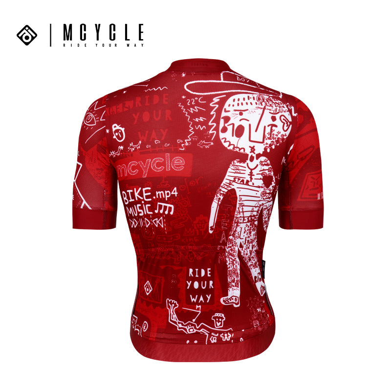 Load image into Gallery viewer, Mcycle Man Pro Cycling Jersey Top MY207
