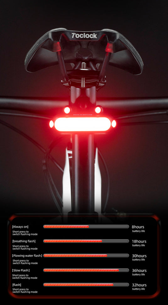 ROCKBROS Frog Shape Bike Rear Light  Taillight LED