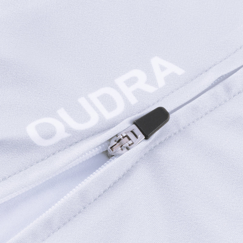 Load image into Gallery viewer, Qudra Cycling Jersey and Bib Tights Top with Short Pants White 062
